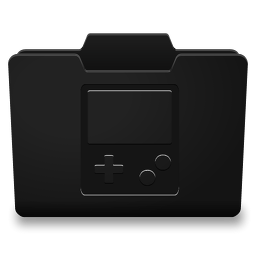 Black Games Icon 256x256 png